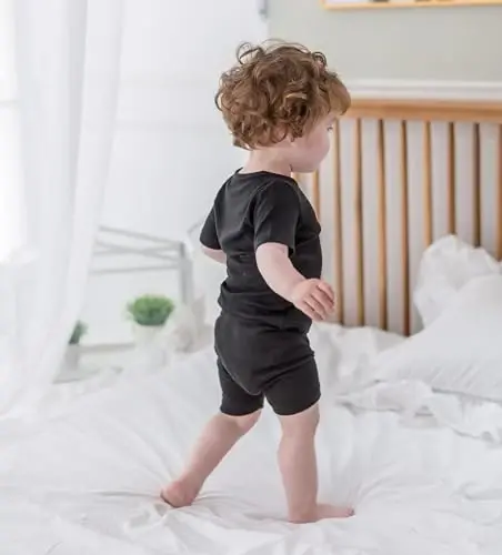 AVAUMA Toddler Short Pajamas Set Baby Boys Girls Kids Snug fit Ribbed Sleepwear pjs for Daily Life Style - 5