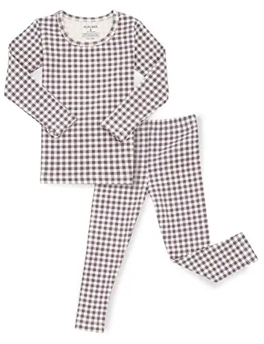 AVAUMA Baby Boys Girls Pajama Set 6M-7T Kids Cute Toddler Snug fit Pattern Design Pjs Cotton Sleepwear - 6