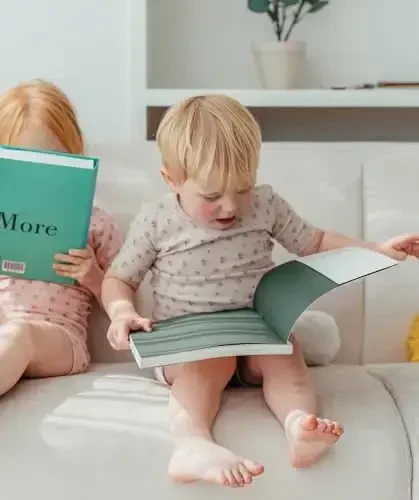 AVAUMA Комплект пижамы для мальчиков и девочек 6M-7T Детский милый облегающий дизайн с рисунком Хлопковая одежда для сна Pjs - 5