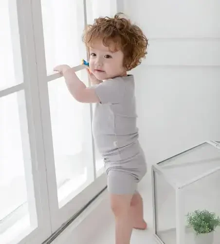 AVAUMA Toddler Short Pajamas Set Baby Boys Girls Kids Snug fit Ribbed Sleepwear pjs for Daily Life Style - 4