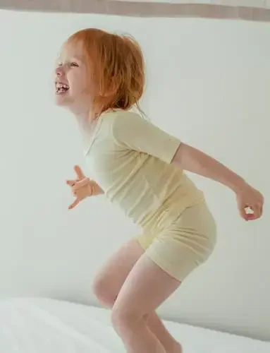 AVAUMA Toddler Short Pajamas Set Baby Boys Girls Kids Snug fit Ribbed Sleepwear pjs for Daily Life Style - 4