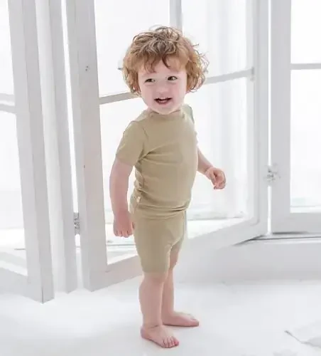 AVAUMA Toddler Short Pajamas Set Baby Boys Girls Kids Snug fit Ribbed Sleepwear pjs for Daily Life Style - 2