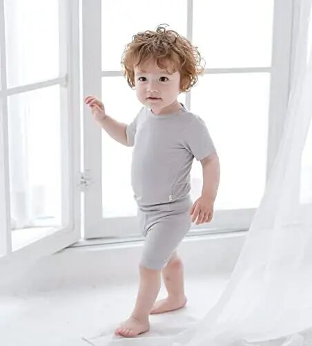 AVAUMA Toddler Short Pajamas Set Baby Boys Girls Kids Snug fit Ribbed Sleepwear pjs for Daily Life Style - 2