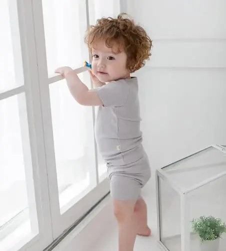 AVAUMA Toddler Short Pajamas Set Baby Boys Girls Kids Snug fit Ribbed Sleepwear pjs for Daily Life Style - 4