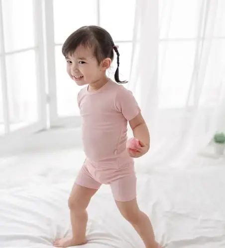 AVAUMA Toddler Short Pajamas Set Baby Boys Girls Kids Snug fit Ribbed Sleepwear pjs for Daily Life Style - AVAUMA (1)