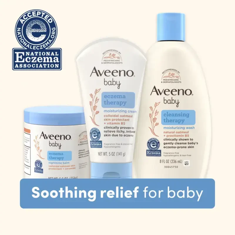 Aveeno Baby Eczema Therapy Nighttime Body Balm, Colloidal Oatmeal, 5,5 oz - 13