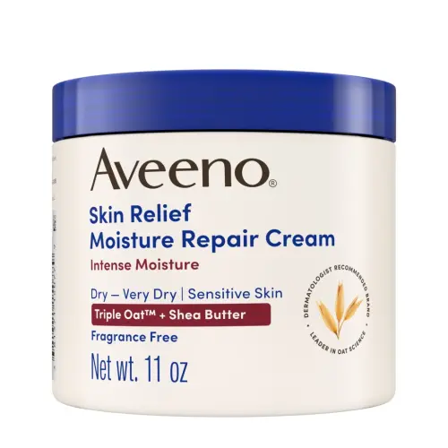 Aveeno Skin Relief Intense Moisturizing Cream, Extra-Dry Skin, 11 oz - 1