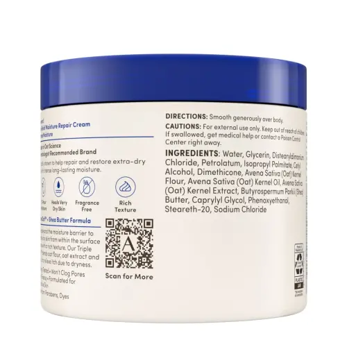 Aveeno Skin Relief Intense Moisturizing Cream, Extra-Dry Skin, 11 oz - 4