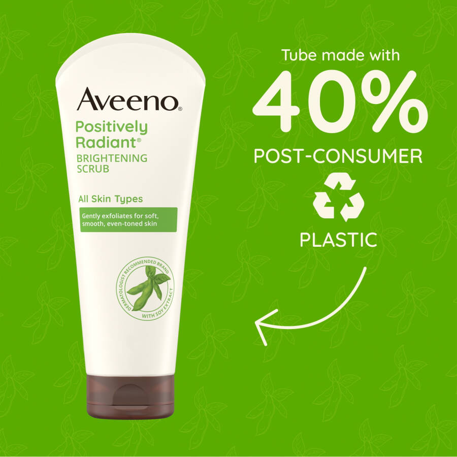 Aveeno Positively Radiant Brightening & Exfoliating Face Scrub, 7 oz - 13