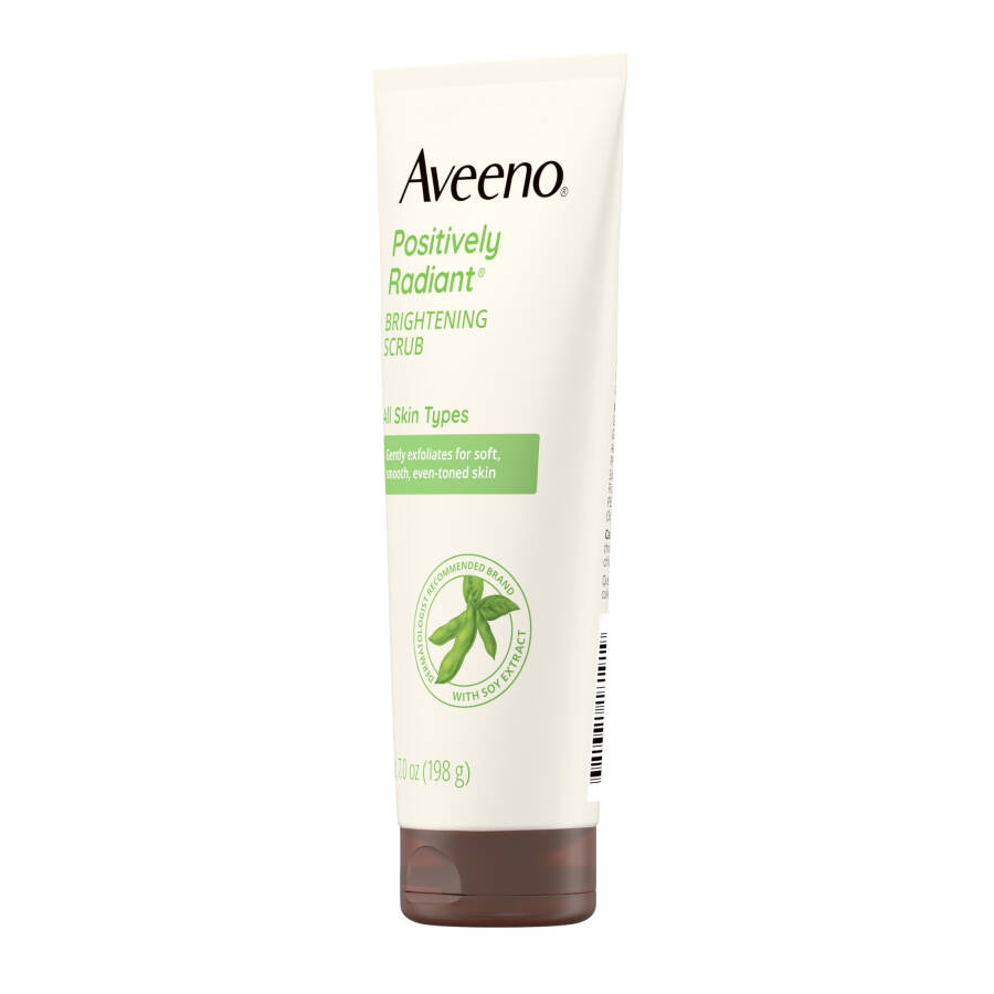 Aveeno Positively Radiant Brightening & Exfoliating Face Scrub, 7 oz - 5