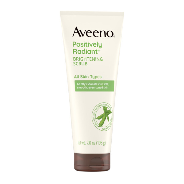 Aveeno Positively Radiant Brightening & Exfoliating Face Scrub, 7 oz - 6