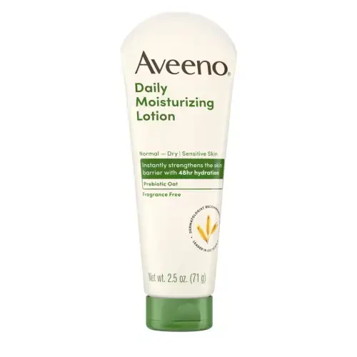 Aveeno Daily Moisturizing Body Lotion with Oat for Dry Skin, 2.5 fl oz - 5
