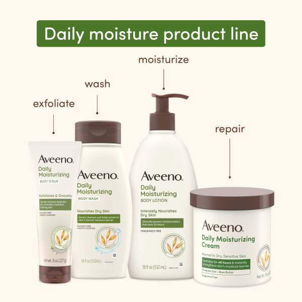 Aveeno Yulaf Özlü Günlük Nemlendirici Losyon Kuru Ciltler İçin, 2,5 fl. oz. - 6