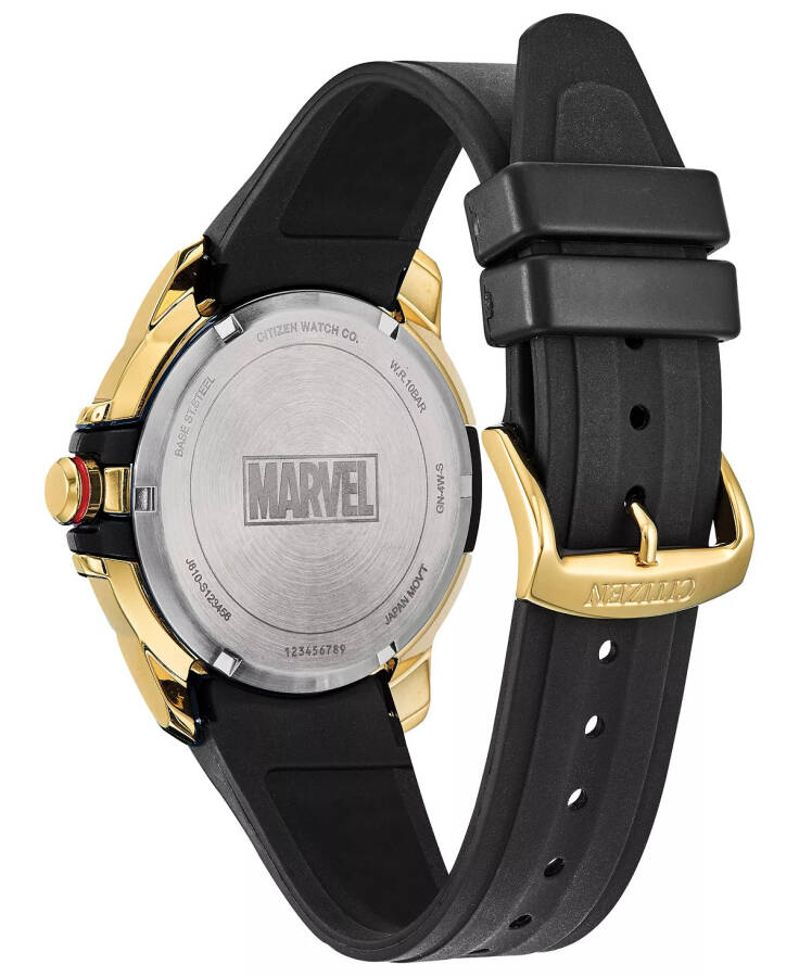 Avengers Black Strap Watch 45mm Black - 4