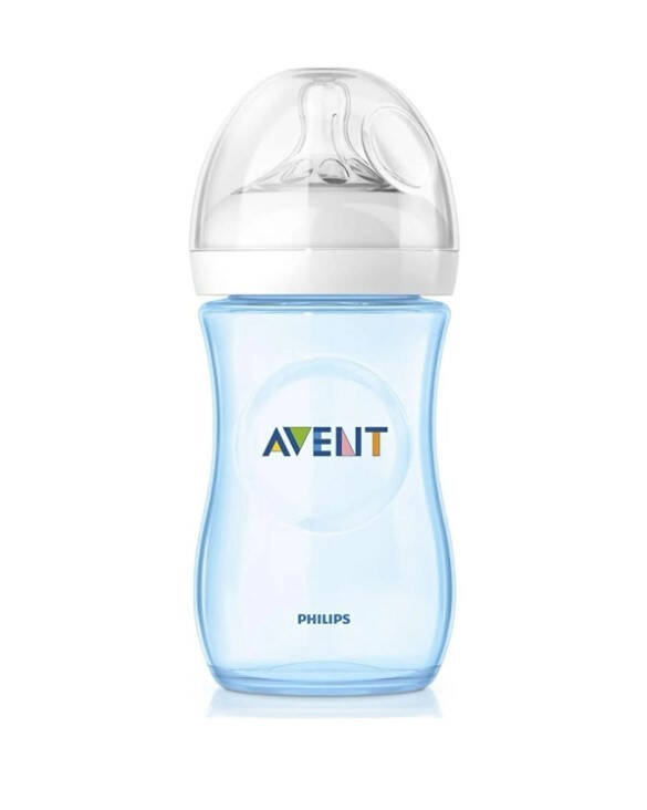 Avent Natural PP Biberon 260 ml - Mavi - 3