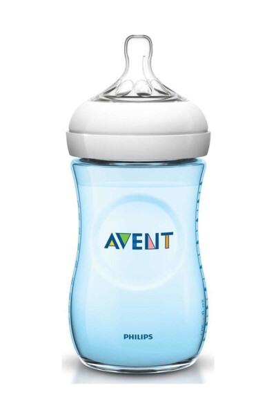 Avent Natural PP Biberon 260 ml - Mavi - 4