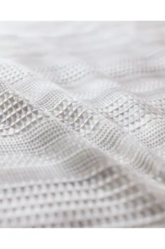 Avery Çift Kişilik Ecocell Baskılı Pike Takımı-GRİ - 8