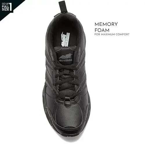 Avia Avi-Verge erkaklar krossovkalari - erkaklar uchun kross treneri tennis poyabzallari, pikbol yoki yurish poyabzallari, erkaklar uchun o'rta yoki juda keng kenglikdagi kort poyabzallari 7 dan 16 gacha - 4