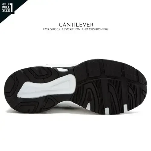 Avia Avi-Verge erkaklar krossovkalari - erkaklar uchun krosstayner tennis poyafzallari, erkaklar uchun pikelbol yoki yurish poyafzallari, o'rta yoki juda keng o'lchamli kort poyafzallari 7 dan 16 gacha - 5