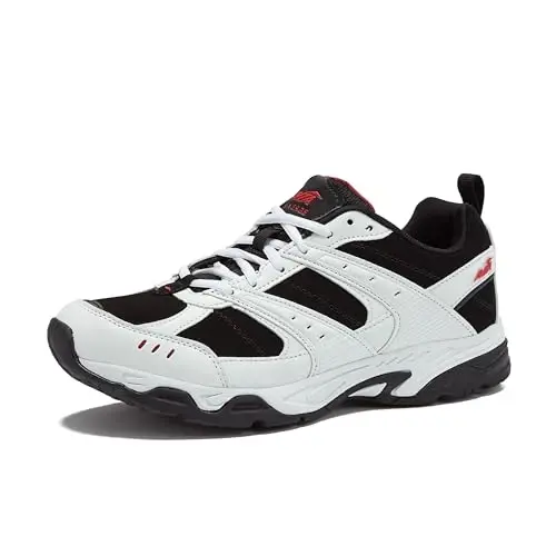Avia Avi-Verge Mens Sneakers - Cross Trainer Mens Tennis Shoes, Pickleball or Walking Shoes for Men, Medium or Extra Wide Width Court Shoes - 1