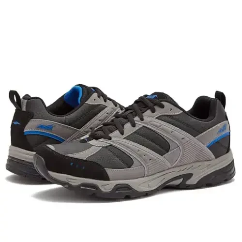 Avia Avi-Verge Mens Sneakers - Cross Trainer Mens Tennis Shoes, Pickleball or Walking Shoes for Men, Medium or Extra Wide Width Court Shoes Size 7 to 16 - 6