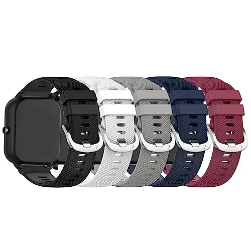 AviiHoug H23 Smart Watch uchun mos keladigan ECSEM lentalari Yumshoq silikon suv o'tkazmaydigan sozlanishi sport soati tasmasi almashtirish bilaguzuklari AviiHoug H23 Smart Watch uchun erkaklar va ayollar uchun - E