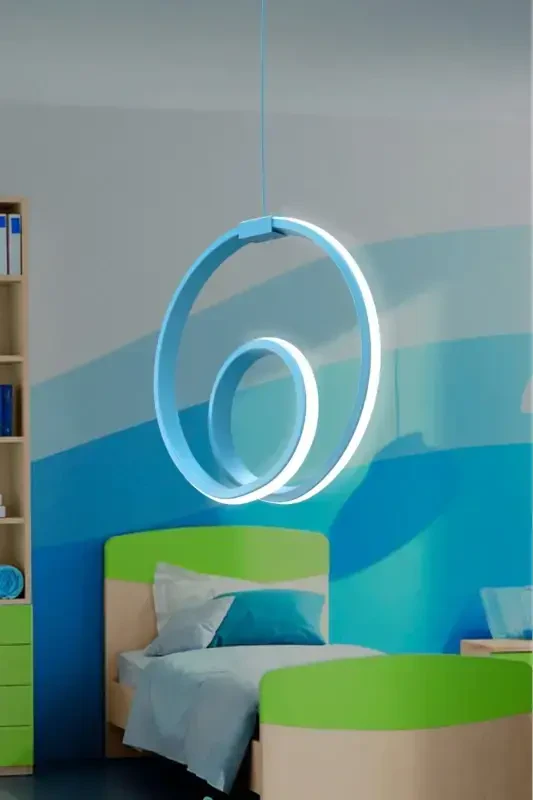 Avize Orcen Mavi Yeni Seri Özel Beyaz Ultra Ledli Avize - SANCTUM