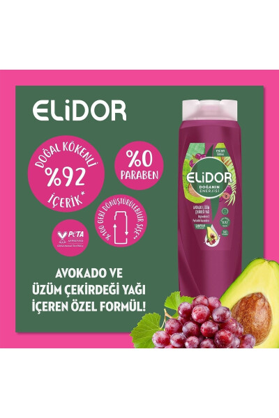 Avocado & Grape Seed Oil Shampoo 500 Ml - 6