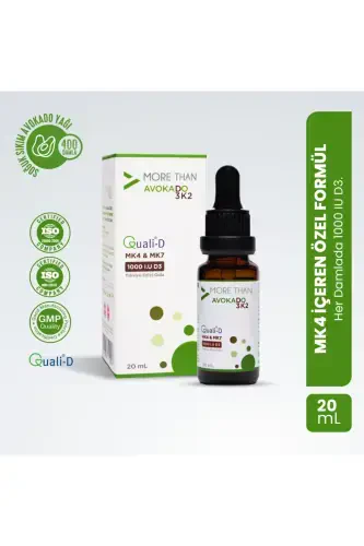 Avokado D3k2 20 ml Damla - MORE THAN (1)