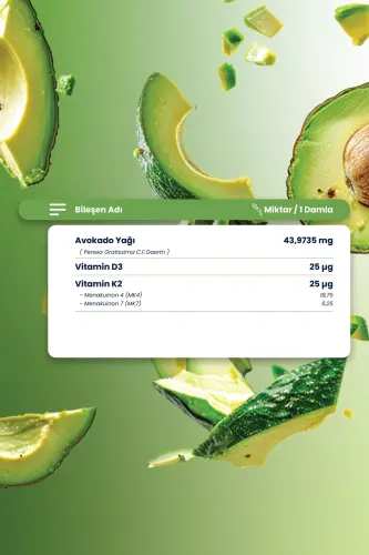 Avokado D3k2 20 ml Tomchi - 7