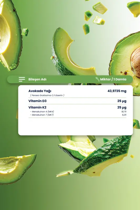 Avokado D3k2 20 ml Tomchi - 7