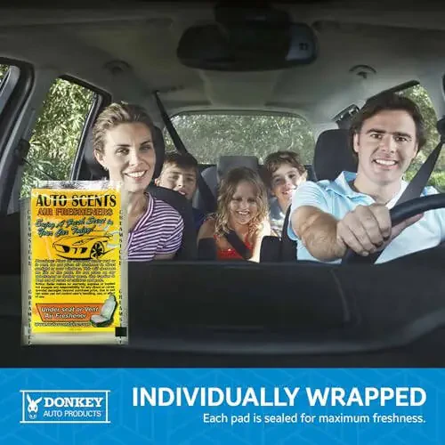 Авто Ароматы - Профессиональные ароматизаторы для автомобиля в виде подушечек (пробный набор из 10 ароматов) Многоцветные - 6