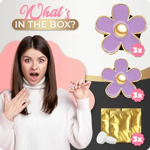 Avtomobil uchun rangli bezak - havo chiqarish joyi va konditsioner rozetkasi qisqichlari - havo tozalagich va qizlar va ayollar uchun ichki bezak (siyohrang, lavanda, evkalipt, yasemin) - 5