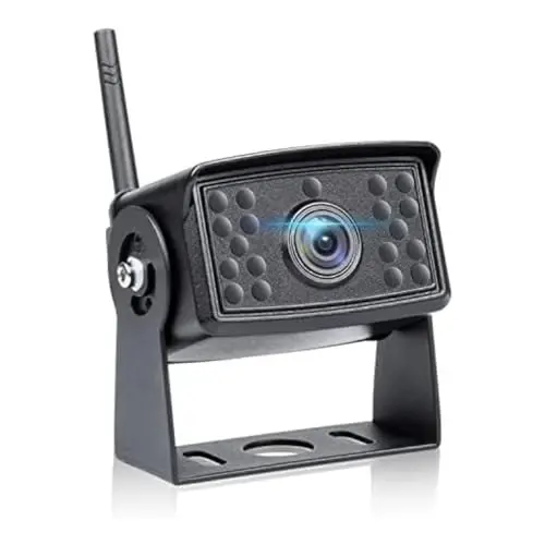Avtomobil uchun simsiz zaxira kamerasi AHD 1080P 150° keng burchakli orqa ko'rinishni teskari kamera, tiniq tungi ko'rish IP69 suv o'tkazmaydigan teskari orqa ko'rinish kamerasi VASTEND V01 uchun faqat bitta kamera - VASTEND