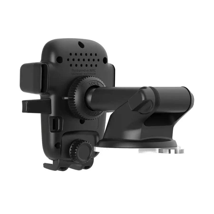 Автомобильное беспроводное мини крепление iOttie Easy One Touch на приборную панель и ветровое стекло, черный, пластик - 5