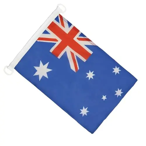 Australia NAUTICAL Flag 18'' x 12'' - Australian flags 30 x 45 cm. - Banner 12x18 in for boat - AZ FLAG - AZ FLAG (1)