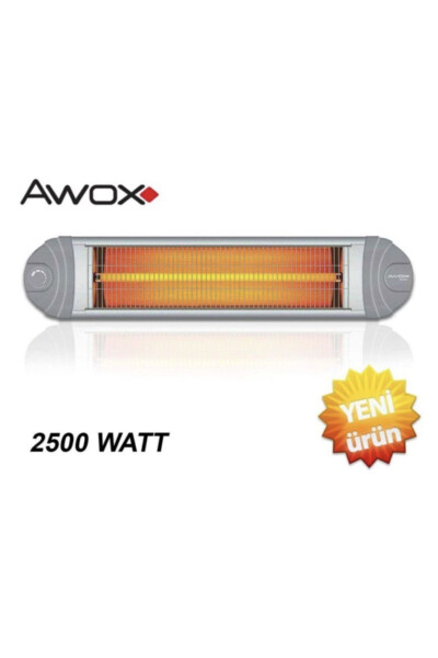 Awox Ufo Ecotec Beyaz Infrared Isıtıcı 2500 W Duvar Tipi Soba Fma011978 - 6