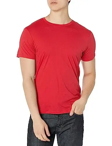 AX Armani Exchange erkaklar uchun bir rangli oddiy Pima O-bo'yin футболка - 1