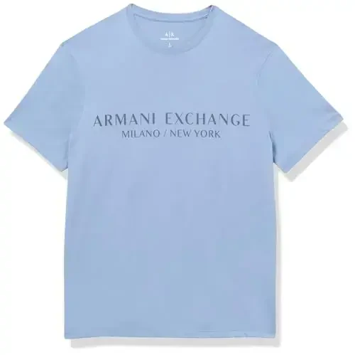 AX Armani Exchange Men's Crew Neck Logo Tee 