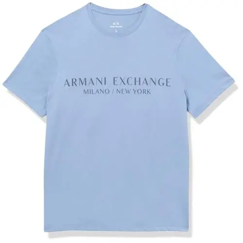 AX Armani Exchange Men's Crew Neck Logo Tee - 1