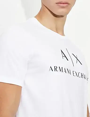 AX Armani Exchange Men's Crew Neck Logo Tee - 3