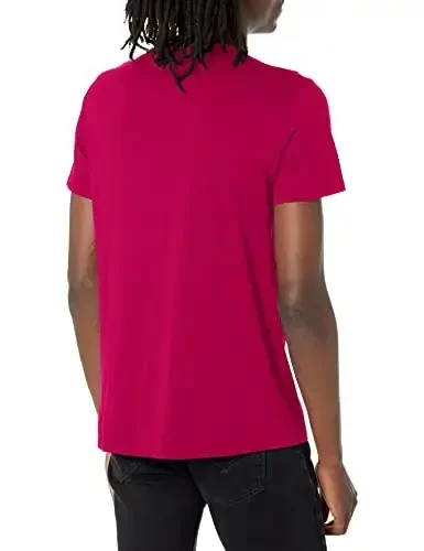 AX Armani Exchange Men's Solid Colored Basic Pima Crew Neck - A|X ARMANI EXCHANGE MENS APPAREL (1)