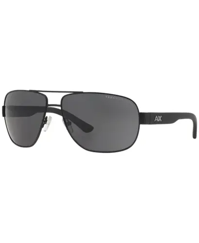 Armani Exchange Men's Sunglasses, AX2012S - BLACK/GREY - 1