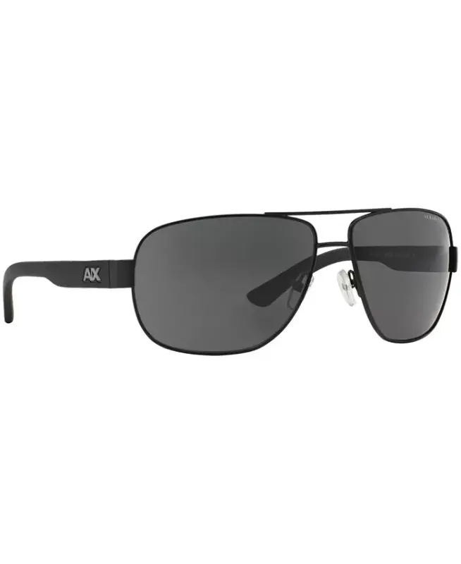 Armani Exchange Men's Sunglasses, AX2012S - BLACK/GREY - 3