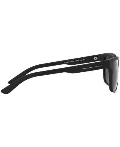 Unisex Polarized Sunglasses AX4026S - BLACK MATTE/GREY - 4