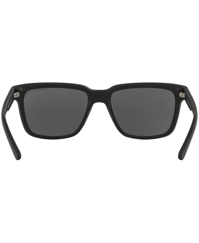 Unisex Polarized Sunglasses AX4026S - BLACK MATTE/GREY - 5
