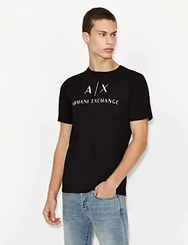 AX Armani Exchange Men's Crew Neck Logo Tee - 5