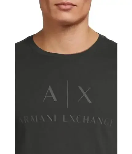 AX Armani Exchange Men's Crew Neck Logo Tee - 4