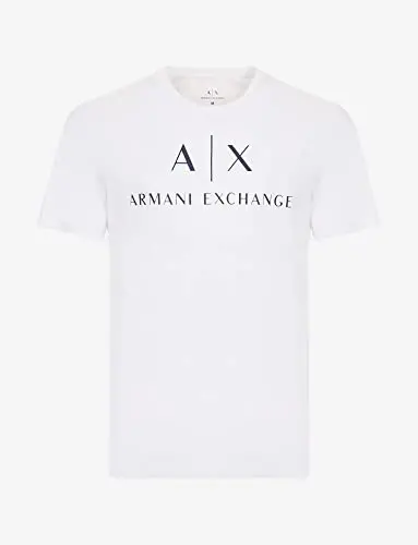 AX Armani Exchange Men's Crew Neck Logo Tee - 6