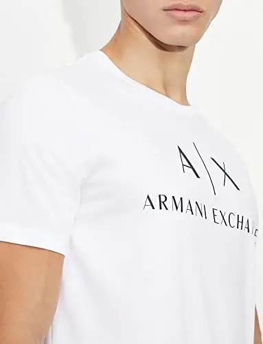 AX Armani Exchange Men's Crew Neck Logo Tee - AX (1)